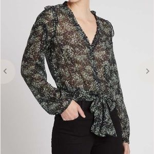 NWOT PAIGE Tulia blouse in floral